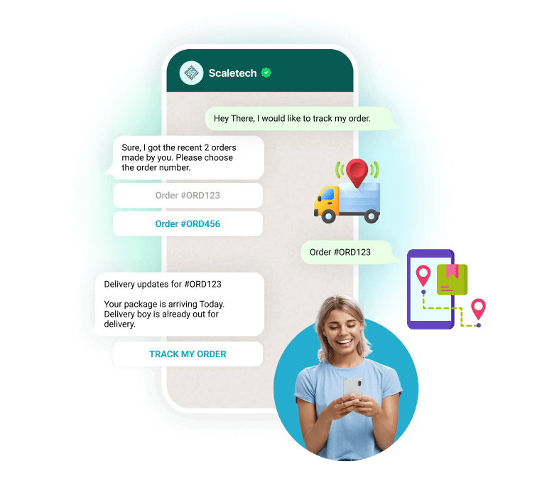 Real-Time Order Tracking Image